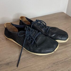Vivo Barefoot Primus Asana Leather Womens Shoes Navy Blue Size 42